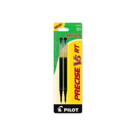 PILOT Pilot® Precise V5 RT Rolling Ball Refill, Extra Fine, Black Ink, 2/Pack 77273